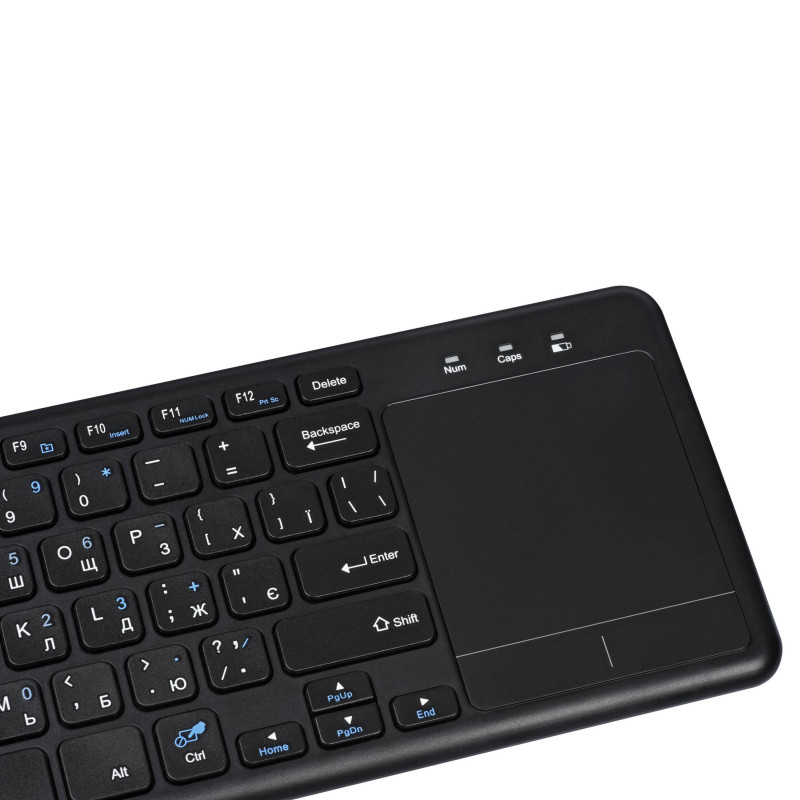 2E Клавіатура ножнична KT100 78key, WL, EN/UK, чорний