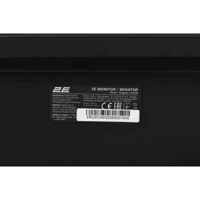 2E Монітор 23.8" F2422B D-Sub, HDMI, IPS, 75Hz