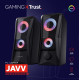 Trust Акустична система GXT 606 Javv 2.0, USB/AUX, RGB, чорний