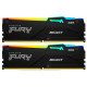 Kingston Пам'ять ПК DDR5 64GB KIT (32GBx2) 5600 FURY Beast RGB