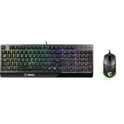 MSI Комплект клавіатура та миша Vigor GK30 COMBO UA USB, EN/UKR/RU, RGB