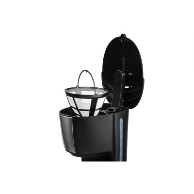 ARDESTO Кофеварка крапельна FCM-D2100, 1,2л, мелена, чорно-сріблястий