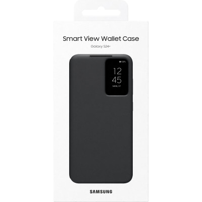Samsung Чохол для Galaxy S24+ (S926), Smart View Wallet Case, чорний