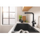 Grohe Змішувач для кухні Blue Pure Minta, довж.виливу - 223мм, поворотний/витяжний, 2 води, фантомний чорний
