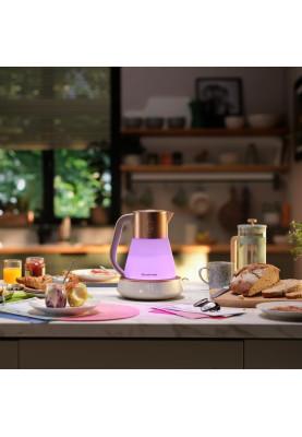 Russell Hobbs Електрочайник Calm, 1.7л, скло, біло-мідний