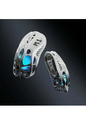 GravaStar Миша Mercury M1 Pro, BT/WL/USB-A, RGB, чорно-білий