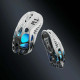 GravaStar Миша Mercury M1 Pro, BT/WL/USB-A, RGB, чорно-білий