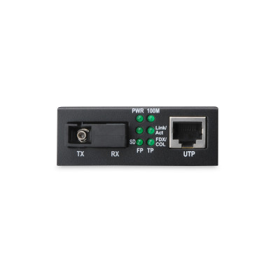 Digitus Медіа конвертор Gigabit, RJ45 / SM SC SX, BiDi Tx1550nm/Rx1310nm, 20км Digitus Медіа конвертор Gigabit, RJ45 / SM SC SX, BiDi Tx1550nm/Rx1310nm, 20км