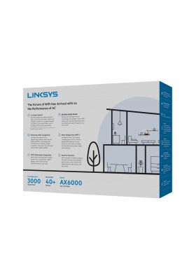 Linksys MR9600 MESH WIFI ROUTER, DB, AX6000