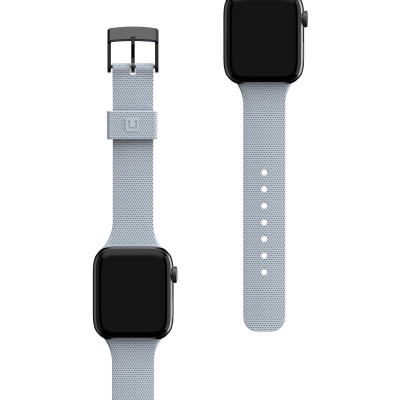 UAG Ремінець [U] для Apple Watch 44/42 Dot Silicone, Soft Blue