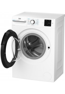 Beko Пральна машина фронтальна, 7кг, 1200, A+++ (-10%), 49см, дисплей, інвертор, ПАР, білий