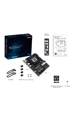 ASUS Материнська плата PRO WS Z890-ACE SE s1851 Z890 4xDDR5 M.2 HDMI USB Type-C D-Sub Wi-Fi BT ATX