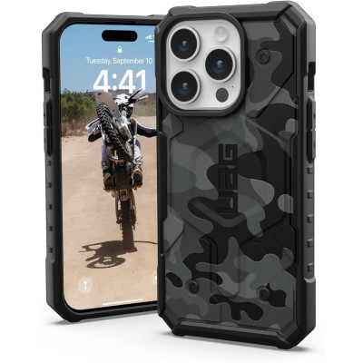 UAG Чохол для Apple iPhone 15 Pro Pathfinder SE MagSafe, Midnight Camo
