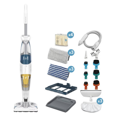 Rowenta Пилосос пароочисник Clean&Steam Multi, 1700Вт, конт пилок -0.5л, мікрофільтр, 7 насадок, білий Rowenta Пилосос пароочисник Clean&Steam Multi, 1700Вт, конт пилок -0.5л, мікрофільтр, 7 насадок, білий