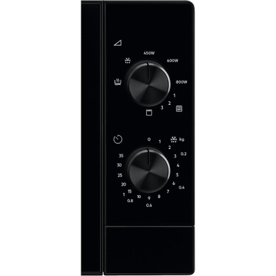 Electrolux Мікрохвильова піч 20л, мех. керування, 800Вт, гриль, чорний Electrolux Мікрохвильова піч 20л, мех. керування, 800Вт, гриль, чорний