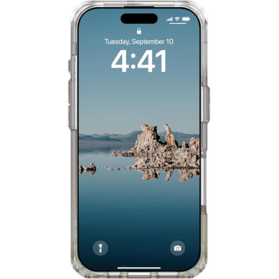 UAG Чохол для iPhone 16 Pro, Plyo Magsafe LE, Maroon/Yellow Ombre