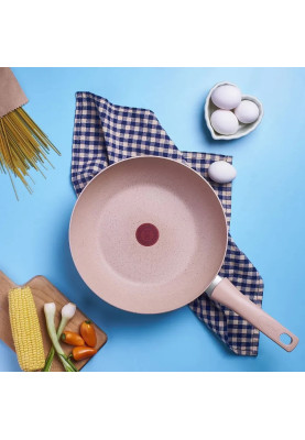 Tefal Сковорода ВОК Delight,28см, алюміній, бакеліт, бежевий