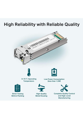 TP-Link Трансівер SFP TP-LINK SM321A 1x1000BaseBX, SM, WDM, 10km LC