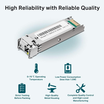 TP-Link Трансівер SFP TP-LINK SM321A 1x1000BaseBX, SM, WDM, 10km LC