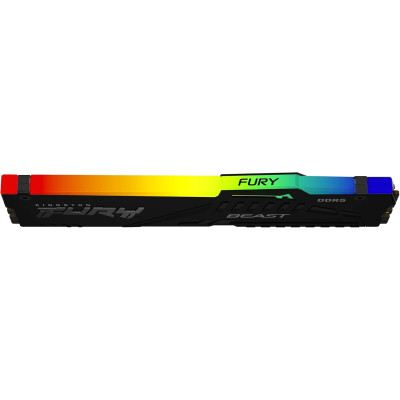 Kingston Пам'ять ПК Kingston DDR5 32GB 6000 FURY Beast RGB Kingston Пам'ять ПК Kingston DDR5 32GB 6000 FURY Beast RGB