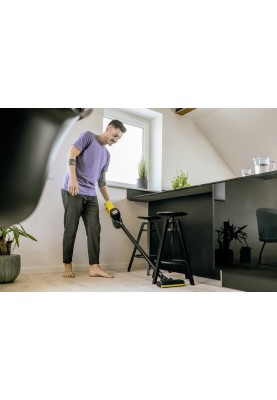 Karcher Пилосос ручний VC 4 CORDLESS MYHOME, акумуляторний, до 30 хв роботи, 21.6 В, Li-ion, 650 мл, 2.35 кг