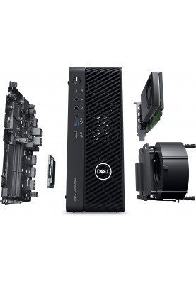 Dell Робоча станція Precision 3260 CFF/Intel i7-12700/16/512F/int/kbm/Lin