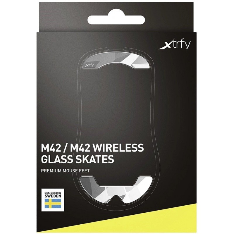 Cherry Xtrfy Скляні глайди для миші M42/M42 WL Litus White