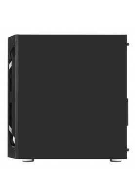 SilverStone Корпус FARA FAH1MB-PRO, без БЖ, 1xUSB3.0, 2xUSB2.0, 3x120mm ARGB fan, TG Side Panel, mATX, Black