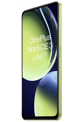 OnePlus Смартфон Nord CE 3 Lite 5G (CPH2465) 8/128GB, 2SIM, 5000mAh, Pastel Lime