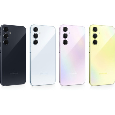 Samsung Смартфон Galaxy A55 5G (A556) 6.6` 8/256ГБ, 2SIM, 5000мА•год, синій темний