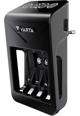 VARTA Зарядний пристрій Varta Lcd Plug Charger 4хNI MH AA2600 мА•рік