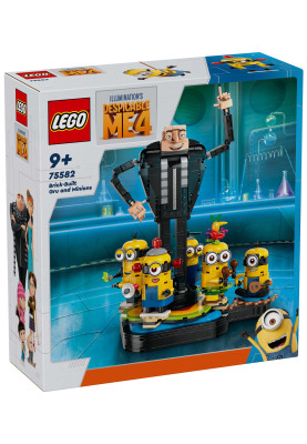 LEGO Конструктор Despicable Me 4 Ґру й посіпаки з кубиків