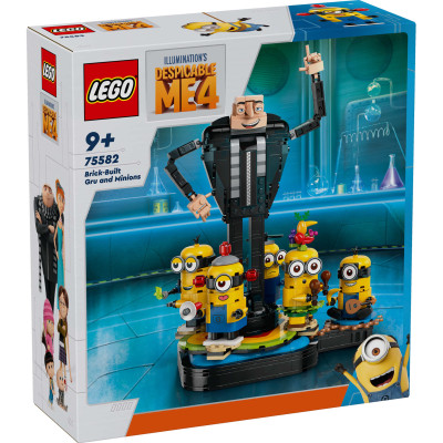 LEGO Конструктор Despicable Me 4 Ґру й посіпаки з кубиків