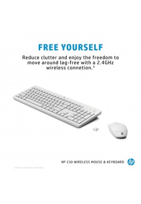 HP Комплект 230 WL UKR white