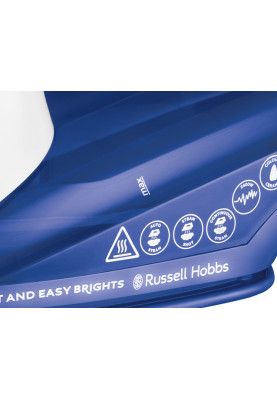 Russell Hobbs Утюг Light&Easy Brights Sapphire, 2600Вт, 240мл, паровий удар -115гр, постійна пара - 35гр, керам.