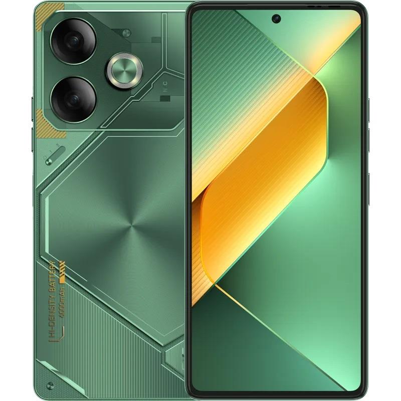 TECNO Смартфон POVA 6 (LI7) 6.78" 8/256ГБ, 2SIM, 6000мА•год, Comet Green