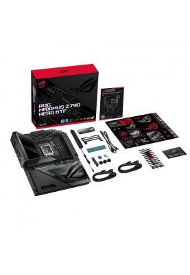 ASUS Материнська плата ROG MAXIMUS Z790 HERO BTF s1700 Z790 4xDDR5 M.2 HDMI USB Type-C Wi-Fi BT ATX чорний