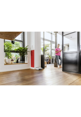 Karcher Робот-пилосос RCV 5, h=9.7см, вологе прибирання, конт пилок -0.330л, вода -0.240л, автон. робота до 120хв, білий
