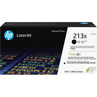 HP Картридж HP 213X CLJ Ent 5700/6700/6701, MFP 5800/6800 Black (9000 стор)
