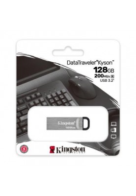 Kingston Накопичувач 128GB USB 3.2 Gen1 DT Kyson