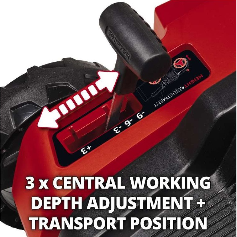 Einhell Аератор-скарифікатор електричний GE-SA 1435/1 1400Вт 35см ножі 16шт 10.18кг