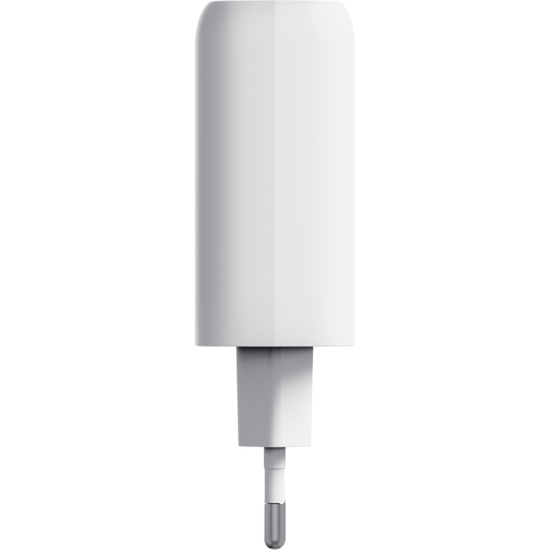 Trust Зарядний пристрій мережевий Maxo 65Вт, 2xUSB-C PD, білий