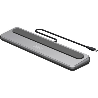 Digitus Док-станція USB-C > 2xHDMI/1xDP/3xUSB-A/USB-C/RJ54/PD/Audio