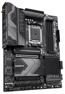 Gigabyte Материнcкая плата X670 GAMING X AX DDR5 sAM5 X670 4xDDR5 HDMI DP ATX