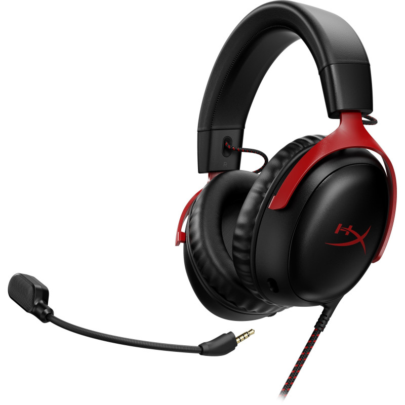 HyperX Гарнiтура Cloud III 3.5mm/USB-A/USB-C Black/Red