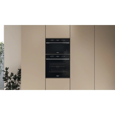 Whirlpool Мікрохвильова піч вбудовувана, 31л, електронне упр., 1000Вт, гриль, дисплей, чорний