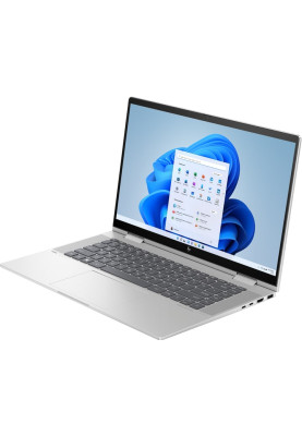 HP Ноутбук ENVY x360 15-fe0000ua 15.6" FHD OLED Touch, Intel i7-1355U, 16GB, F1024GB, NVD3050-4, Win11, сріблястий