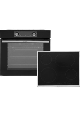 Gorenje Комплект (духовка + поверхня електричні BOSX6737E06BG + ECT43X), 738885, чорний