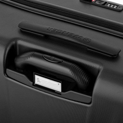 Wenger Валіза Wenger Skyon Hardside Large, велика, полікарбонат, TSA, 4 колеса, розширення, чорний Wenger Валіза Wenger Skyon Hardside Large, велика, полікарбонат, TSA, 4 колеса, розширення, чорний