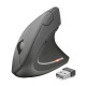 Trust Миша Verto Ergonomic WL BLACk